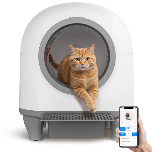 Smart Low-Noise Litter Box